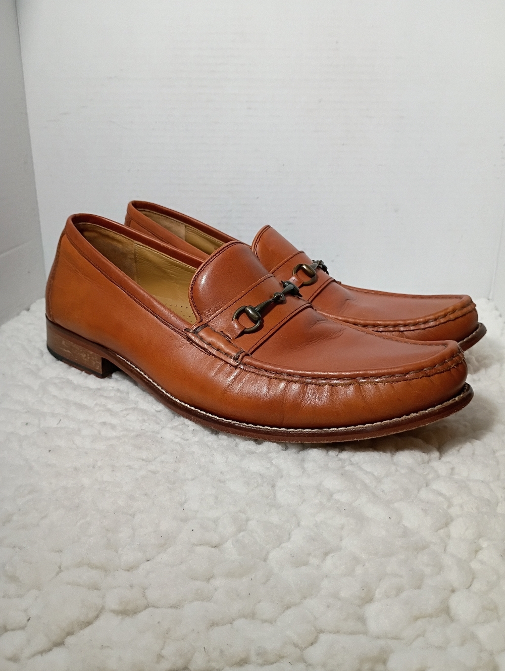 Cole Haan Horsebit Loafers Mens 15M Brown Leather Dress Shoes Grand OS C14215